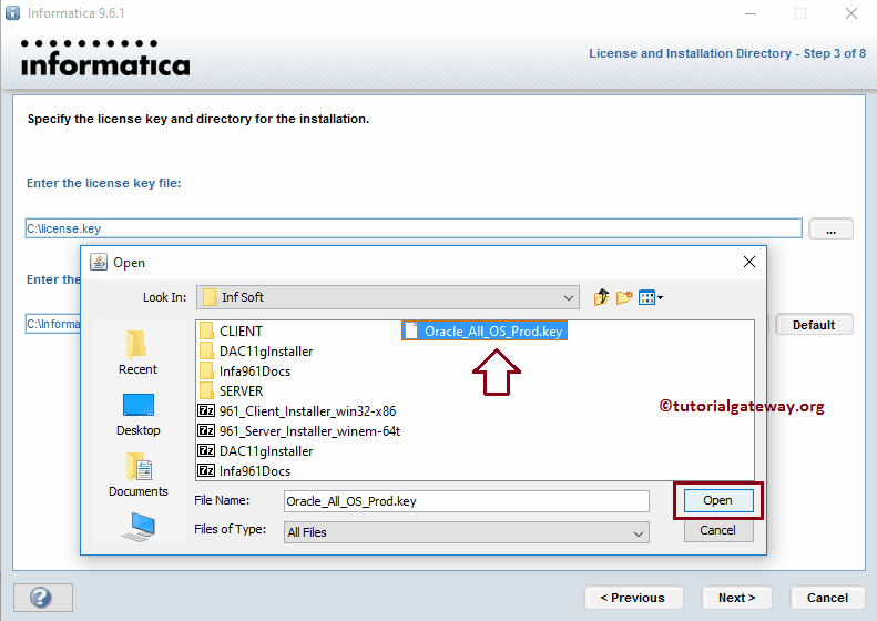 Install Informatica Server 5